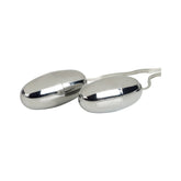 Pocket Exotics Vibrating Double Silver Bullets - Silver